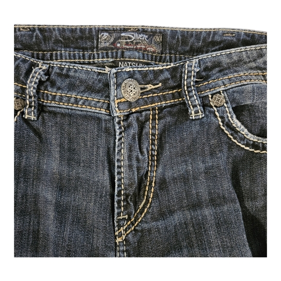 Silver Natsuki Boot Cut Jeans Size 31 x 33 (hemmed to 27) - Picture 2 of 8